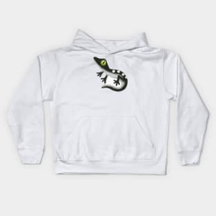 Cute Lizard Drawing Kids Hoodie